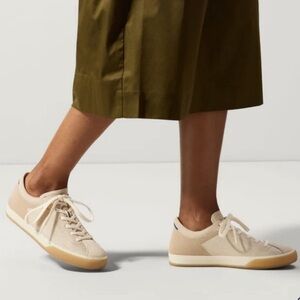 Rothy’s | The Lace Up Women’s Sneaker in Biscuit